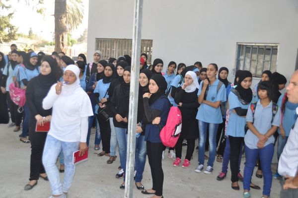 بالصور: افتتاح السنة الدراسية الجديدة في مدينة اللد 